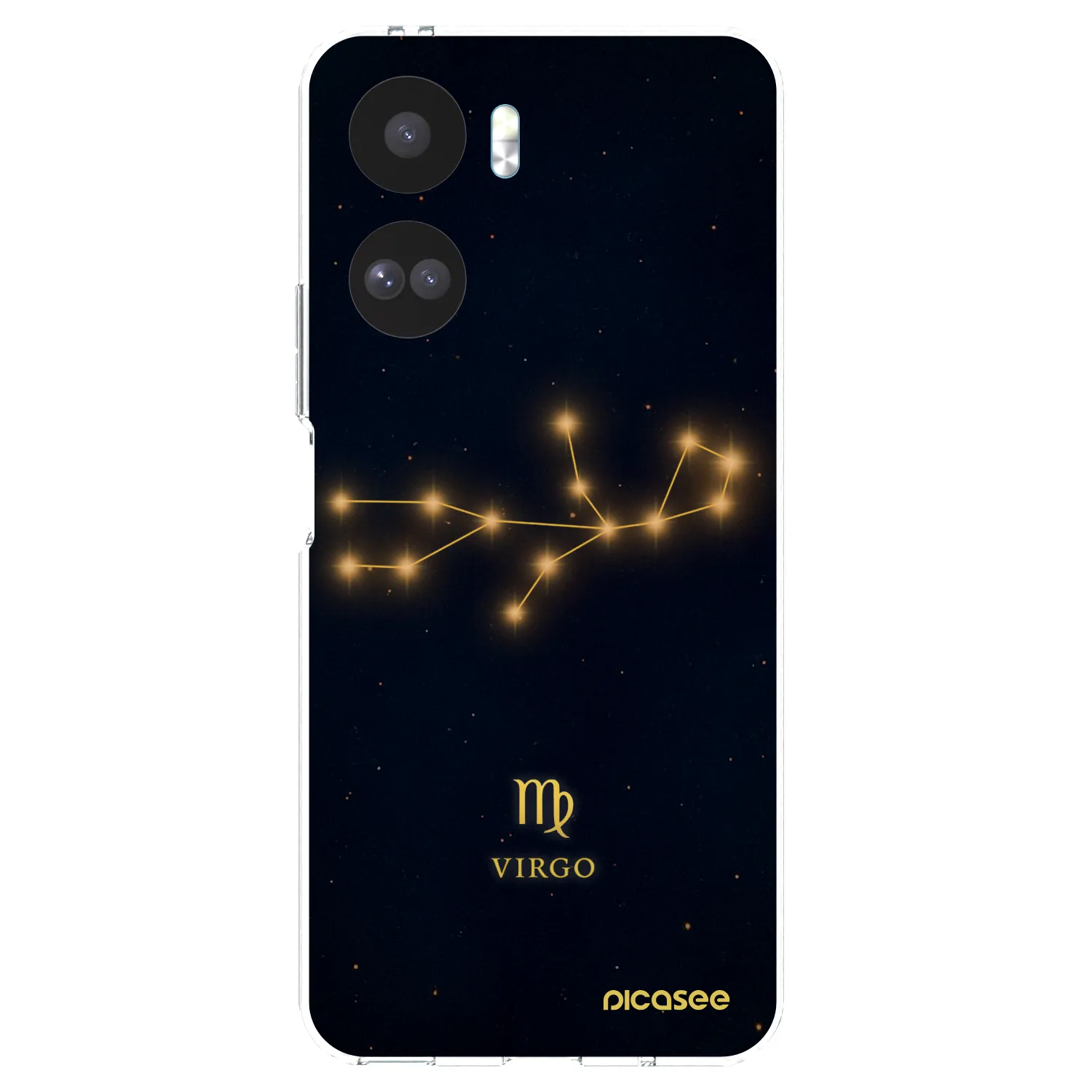 Picasee silikonowe przeźroczyste etui na Honor 90 Lite 5G - VIRGO