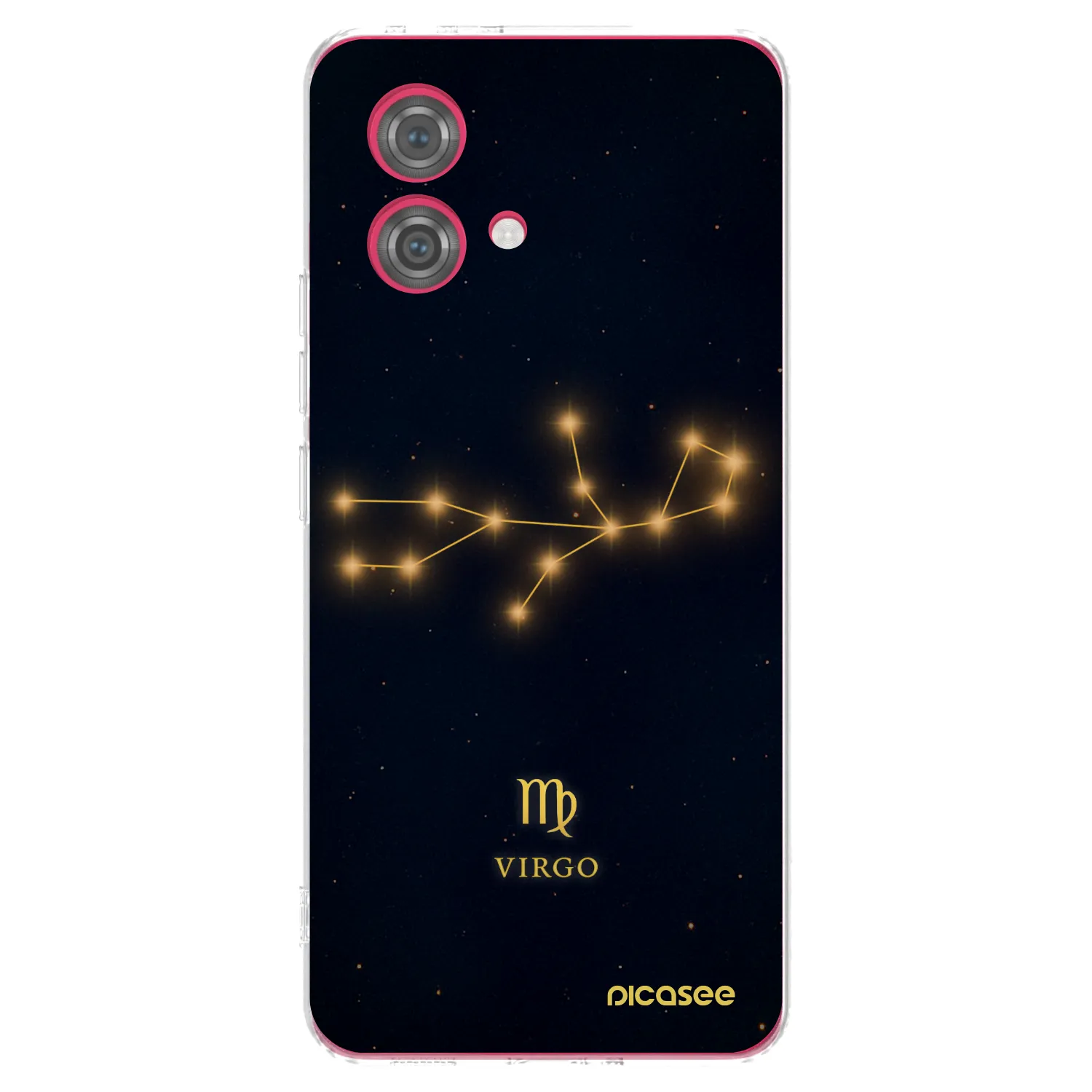 Picasee silikonowe przeźroczyste etui na Motorola Moto G84 5G - VIRGO