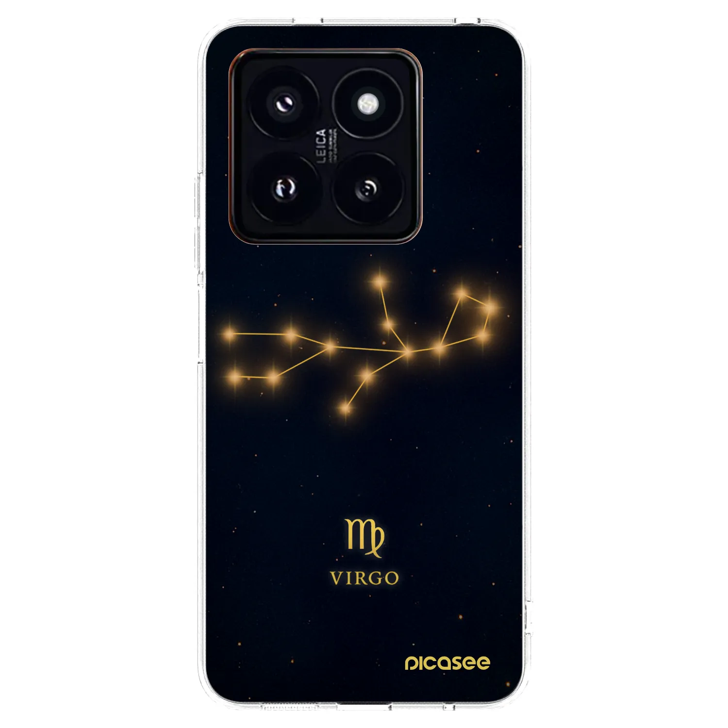 Picasee silikonowe przeźroczyste etui na Xiaomi 14 Pro - VIRGO