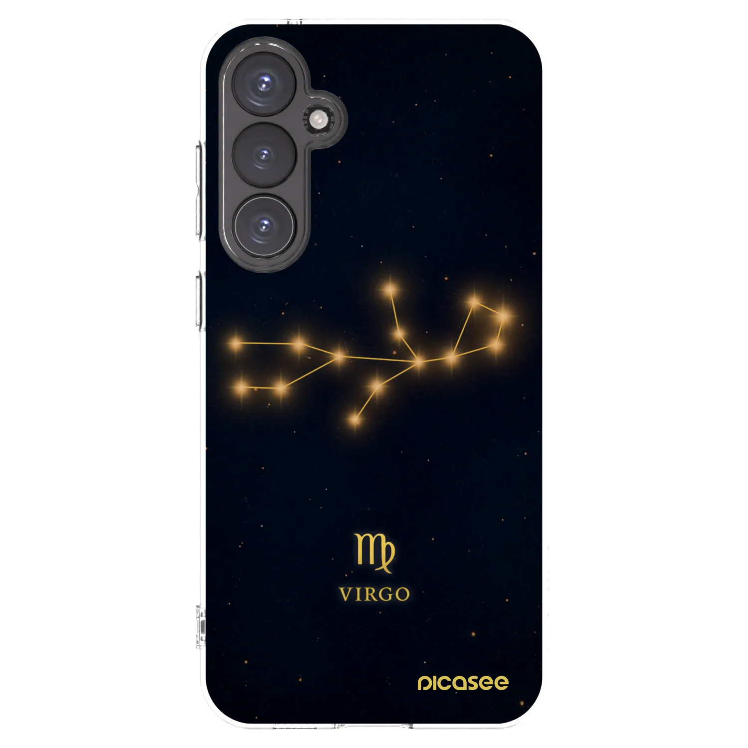 Picasee silikonowe przeźroczyste etui na Samsung Galaxy S23 FE S711B - VIRGO