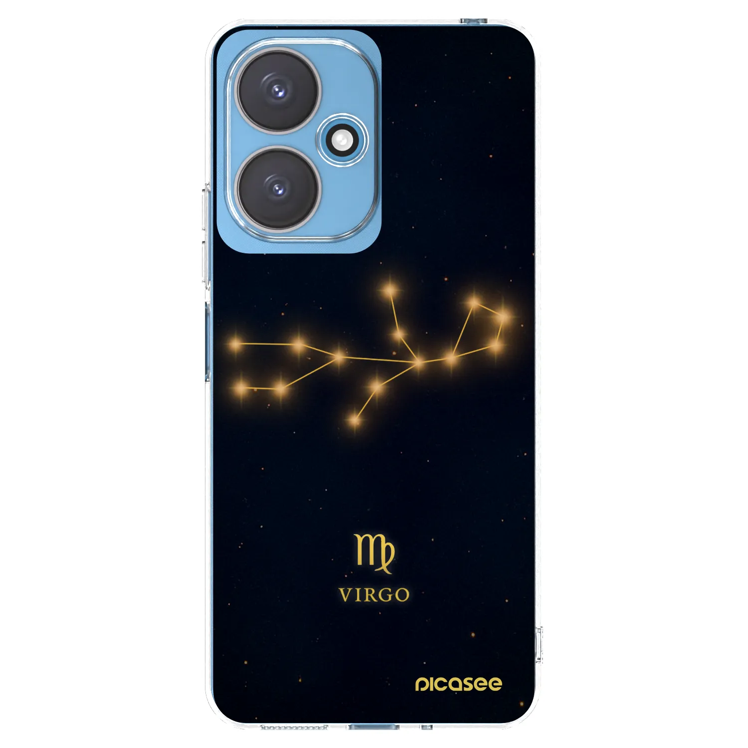 Picasee silikonowe przeźroczyste etui na Xiaomi Redmi 13C 5G - VIRGO