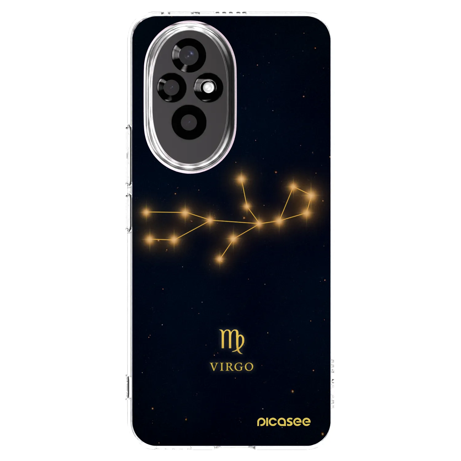 Picasee silikonowe przeźroczyste etui na Honor 200 Pro 5G - VIRGO