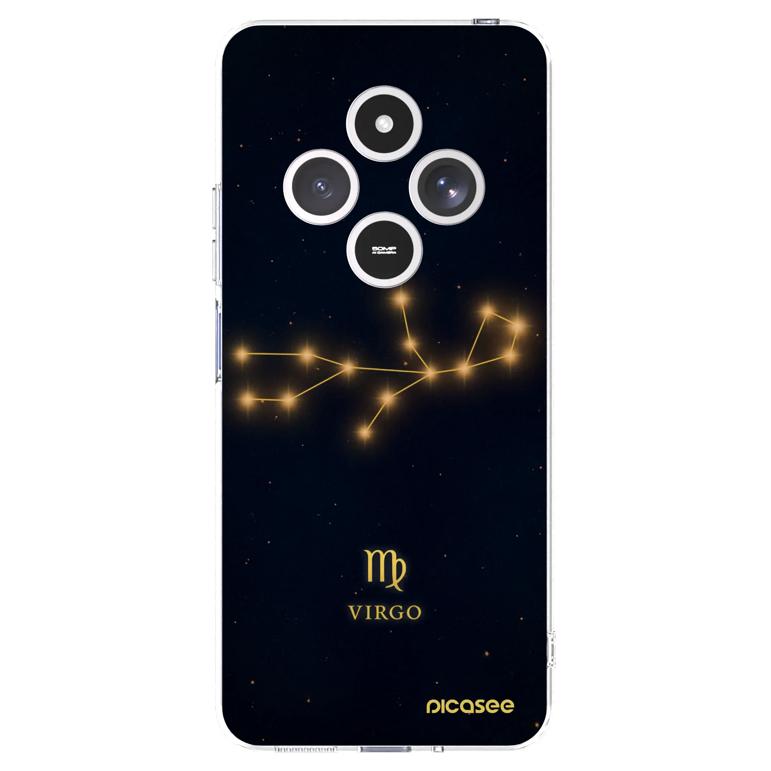 Picasee silikonowe przeźroczyste etui na Xiaomi Redmi 14C - VIRGO