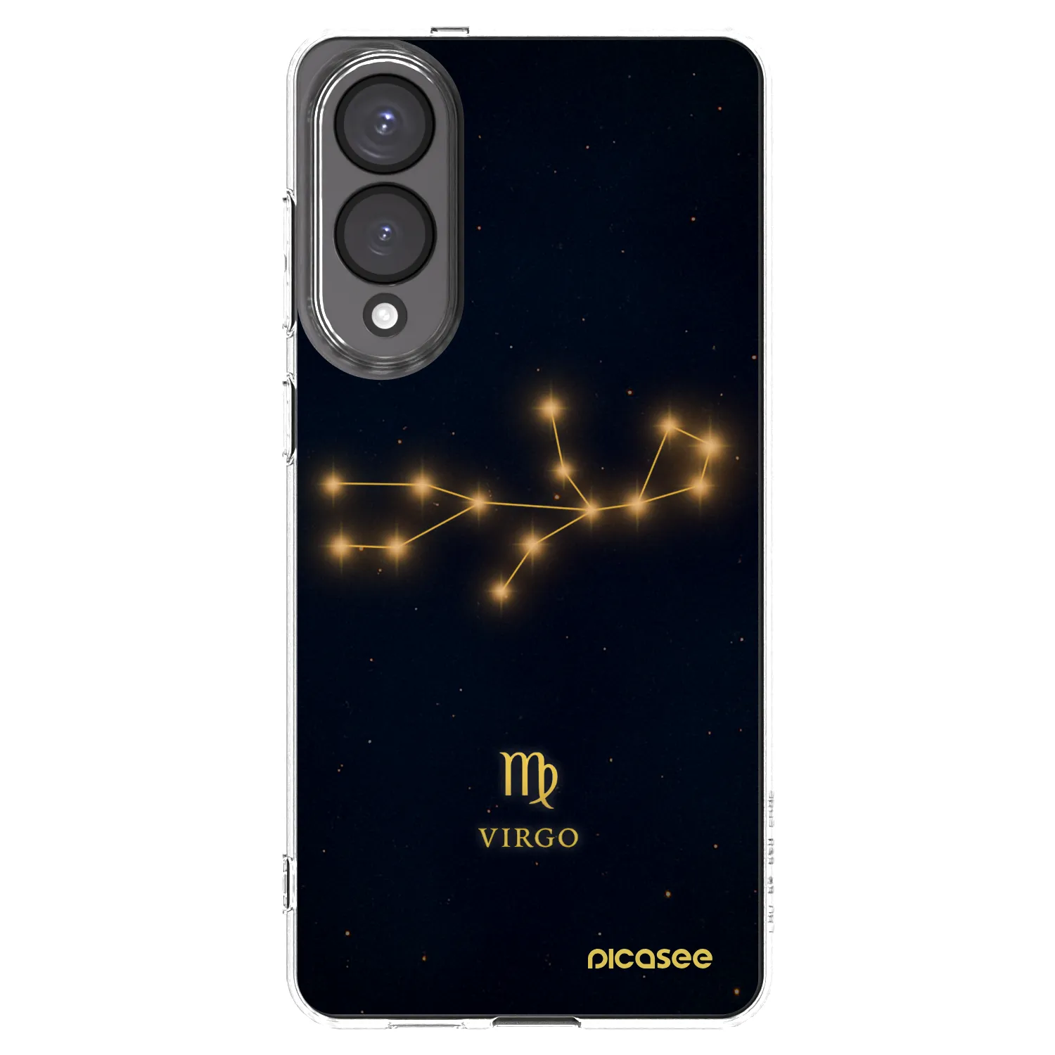 Picasee silikonowe przeźroczyste etui na Samsung Galaxy S25 Edge 5G - VIRGO