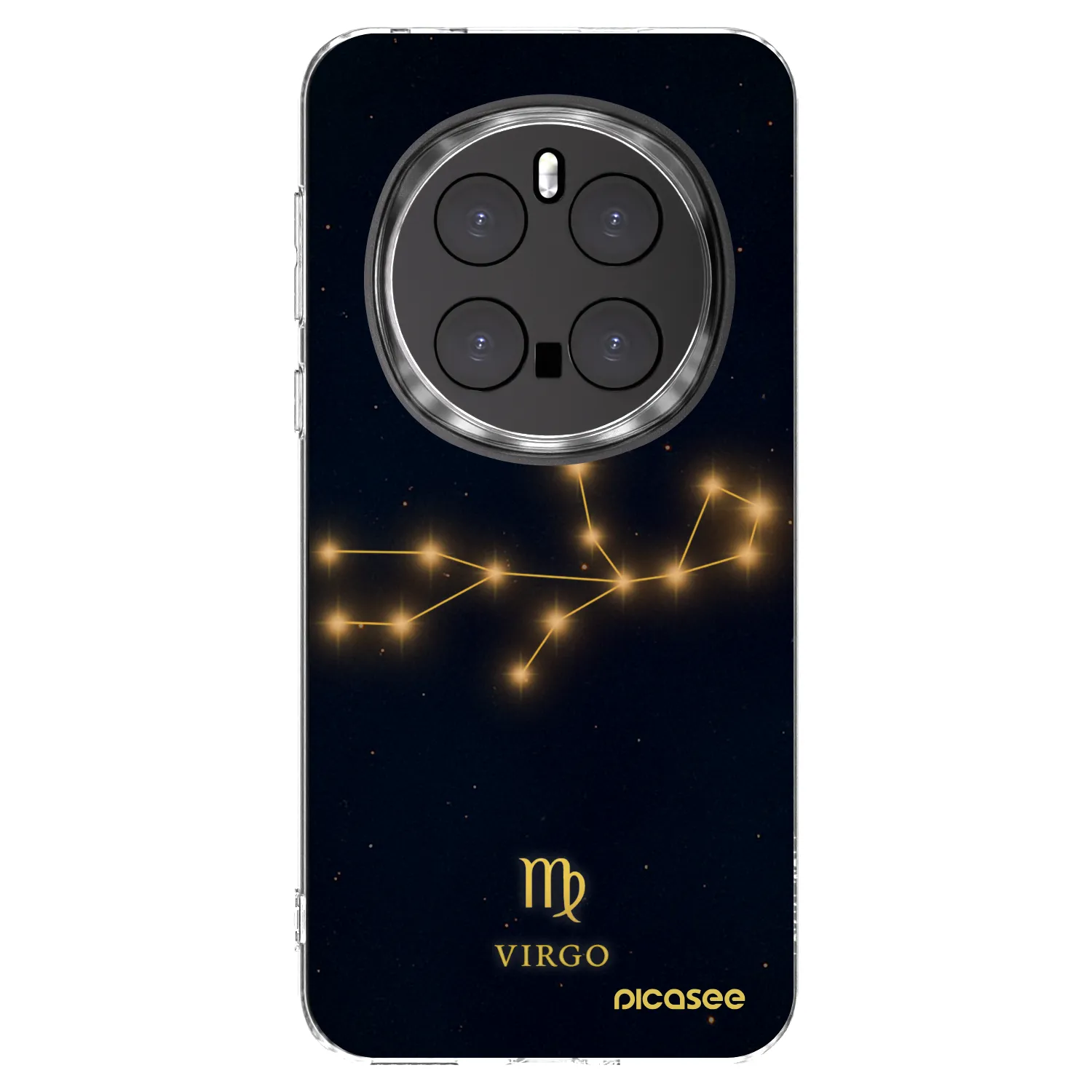 Picasee silikonowe przeźroczyste etui na Honor Magic7 Pro 5G - VIRGO