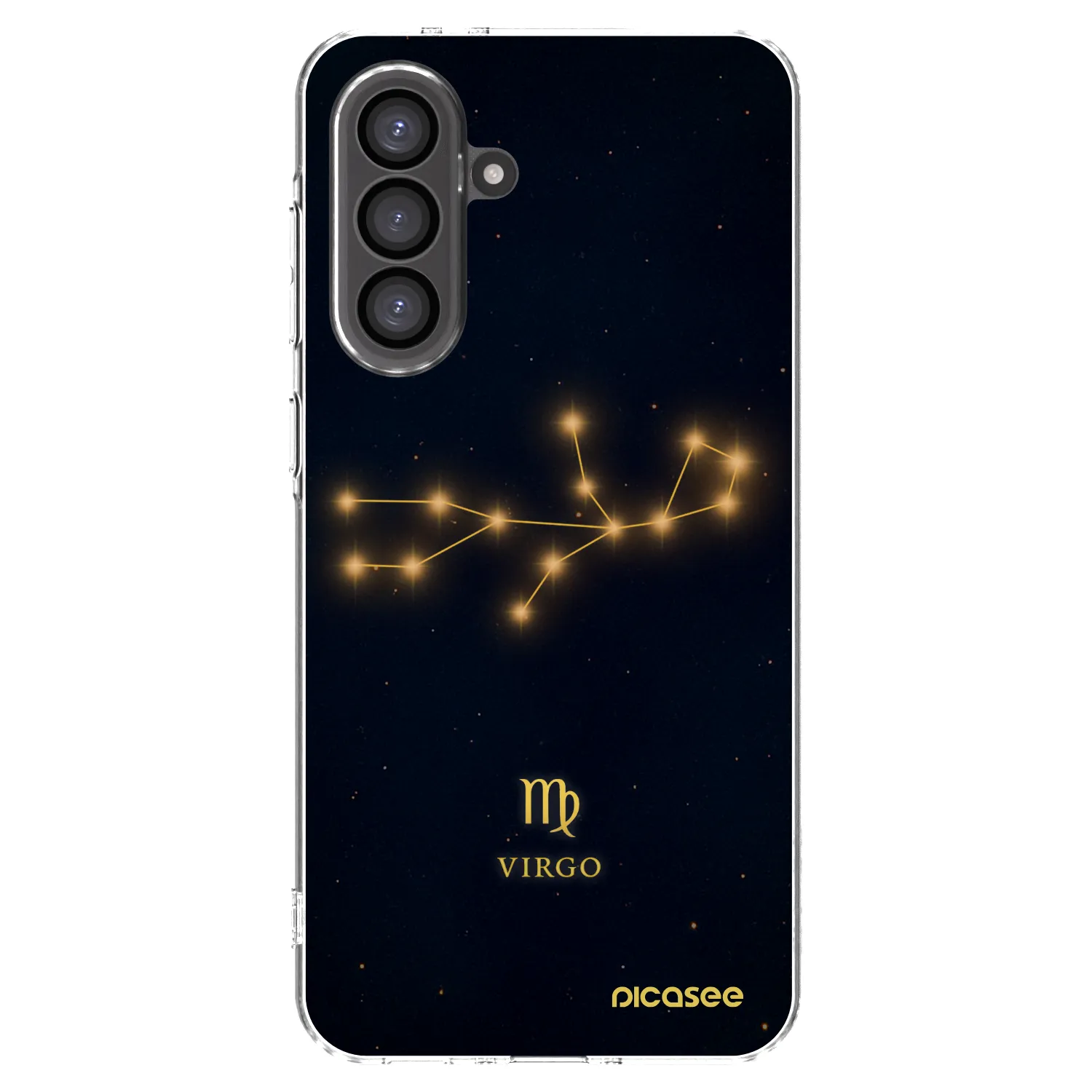 Picasee silikonowe przeźroczyste etui na Samsung Galaxy A36 5G - VIRGO