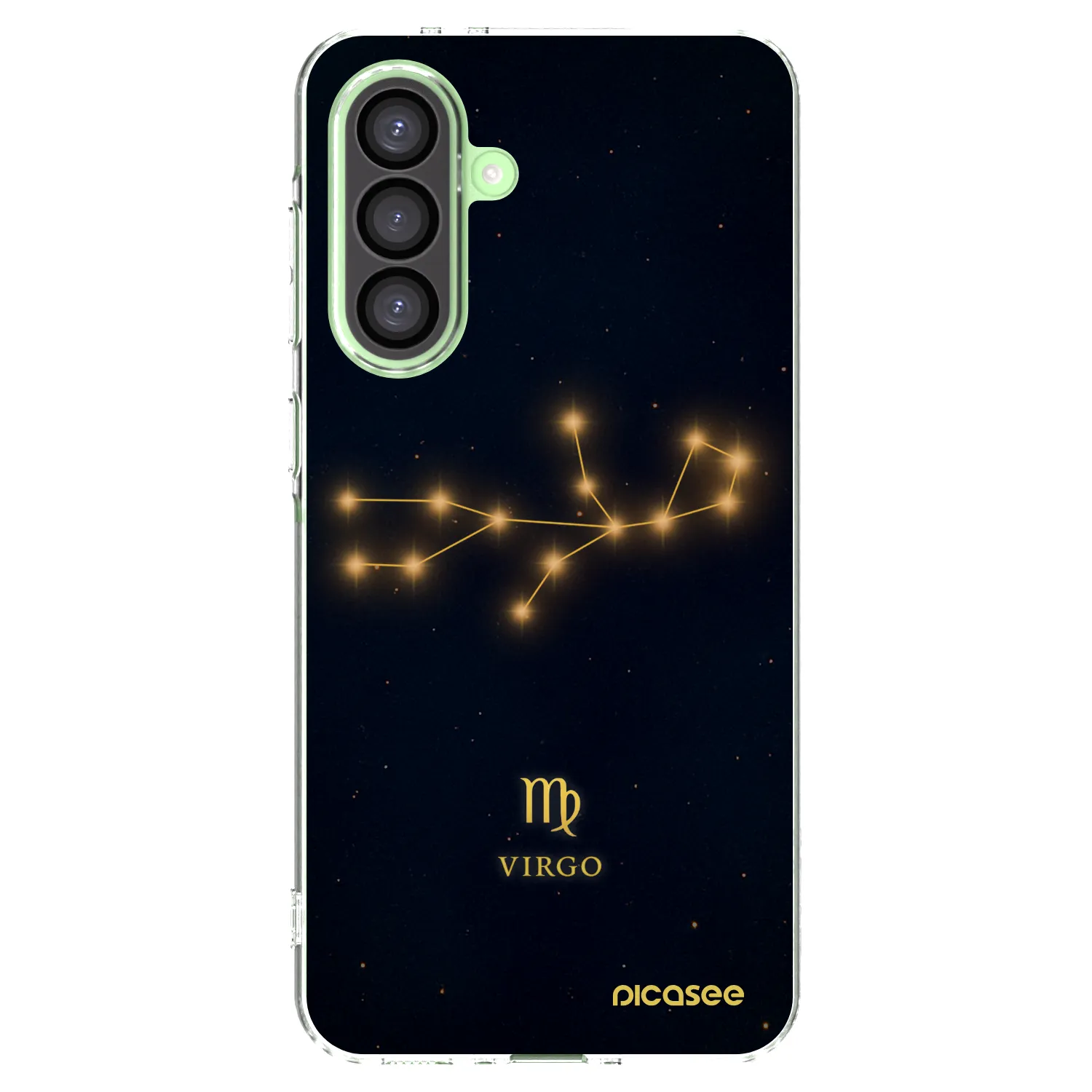 Picasee silikonowe przeźroczyste etui na Samsung Galaxy A26 5G A266B - VIRGO