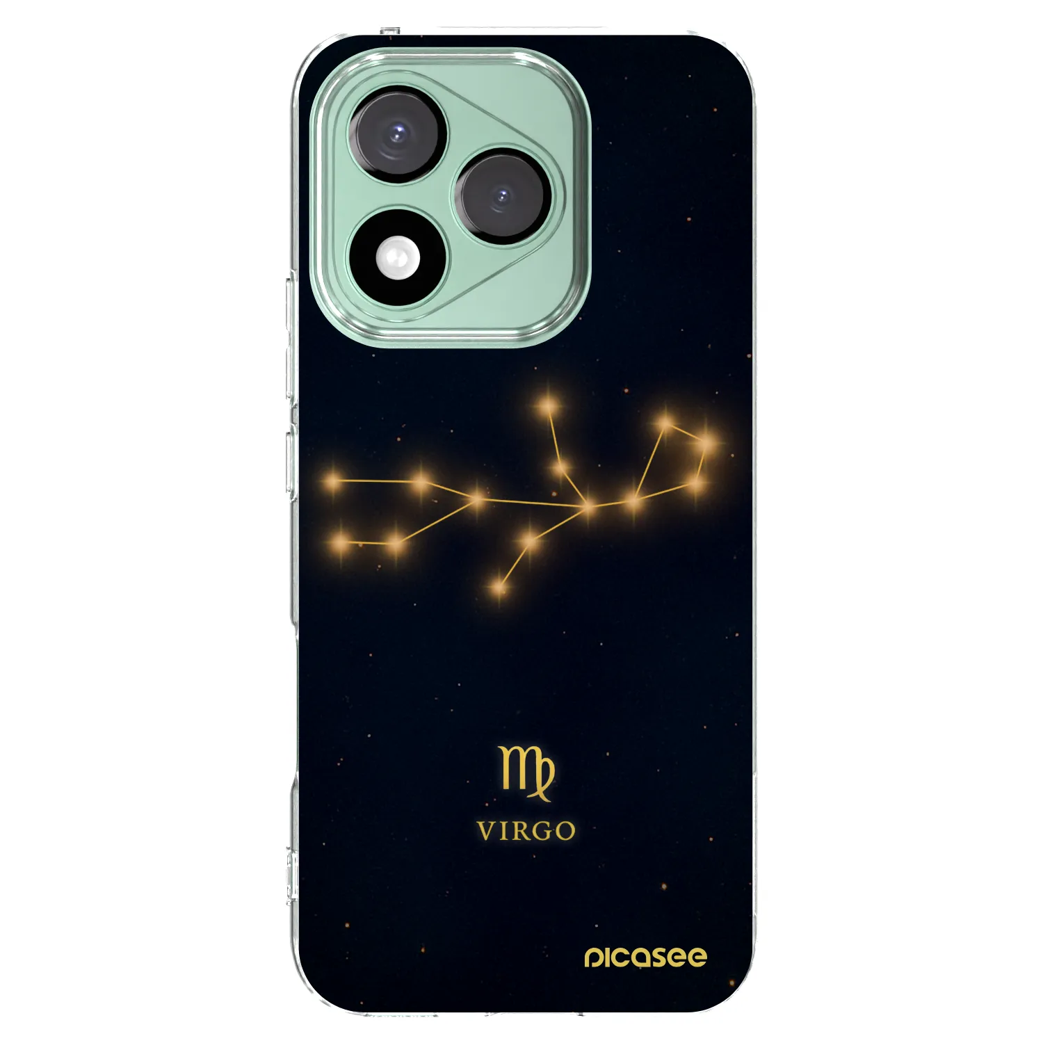 Picasee silikonowe przeźroczyste etui na Honor 400 Lite 5G - VIRGO