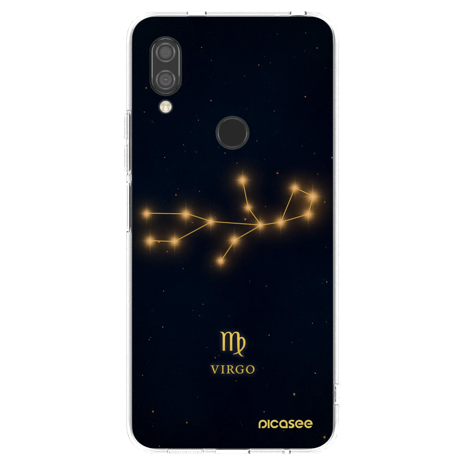 Picasee silikonowe przeźroczyste etui na Xiaomi Redmi 7 - VIRGO