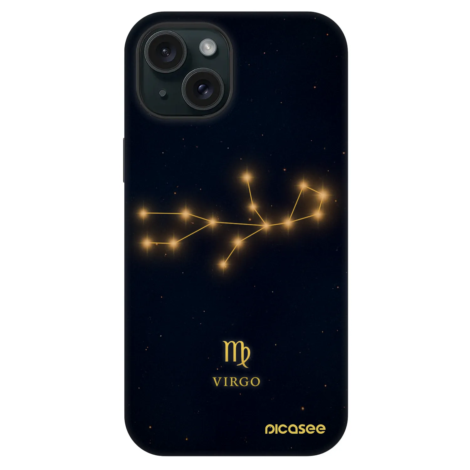 Picasee Fashion Case MagSafe na Apple iPhone 15 - VIRGO