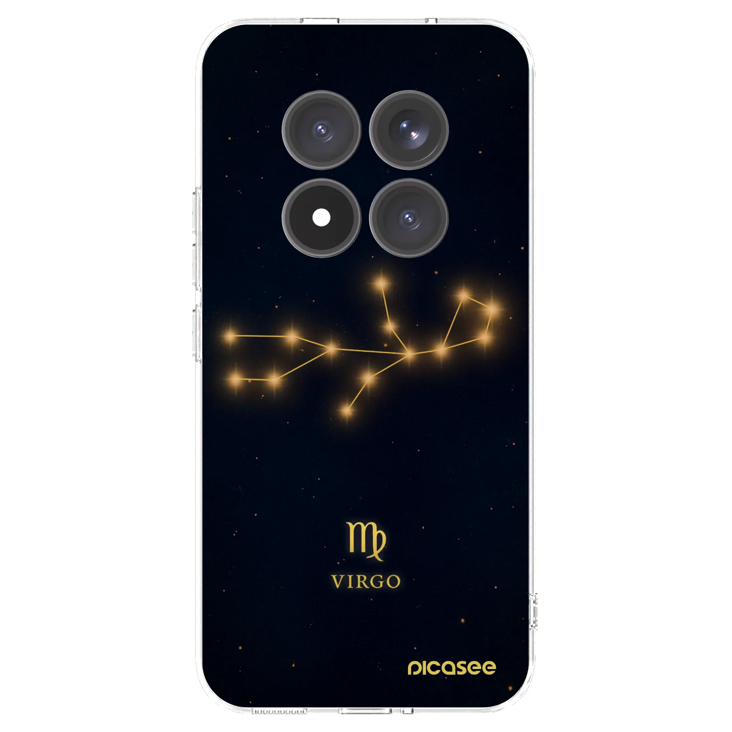 Picasee silikonowe przeźroczyste etui na Xiaomi Redmi Note 15 Pro+ - VIRGO