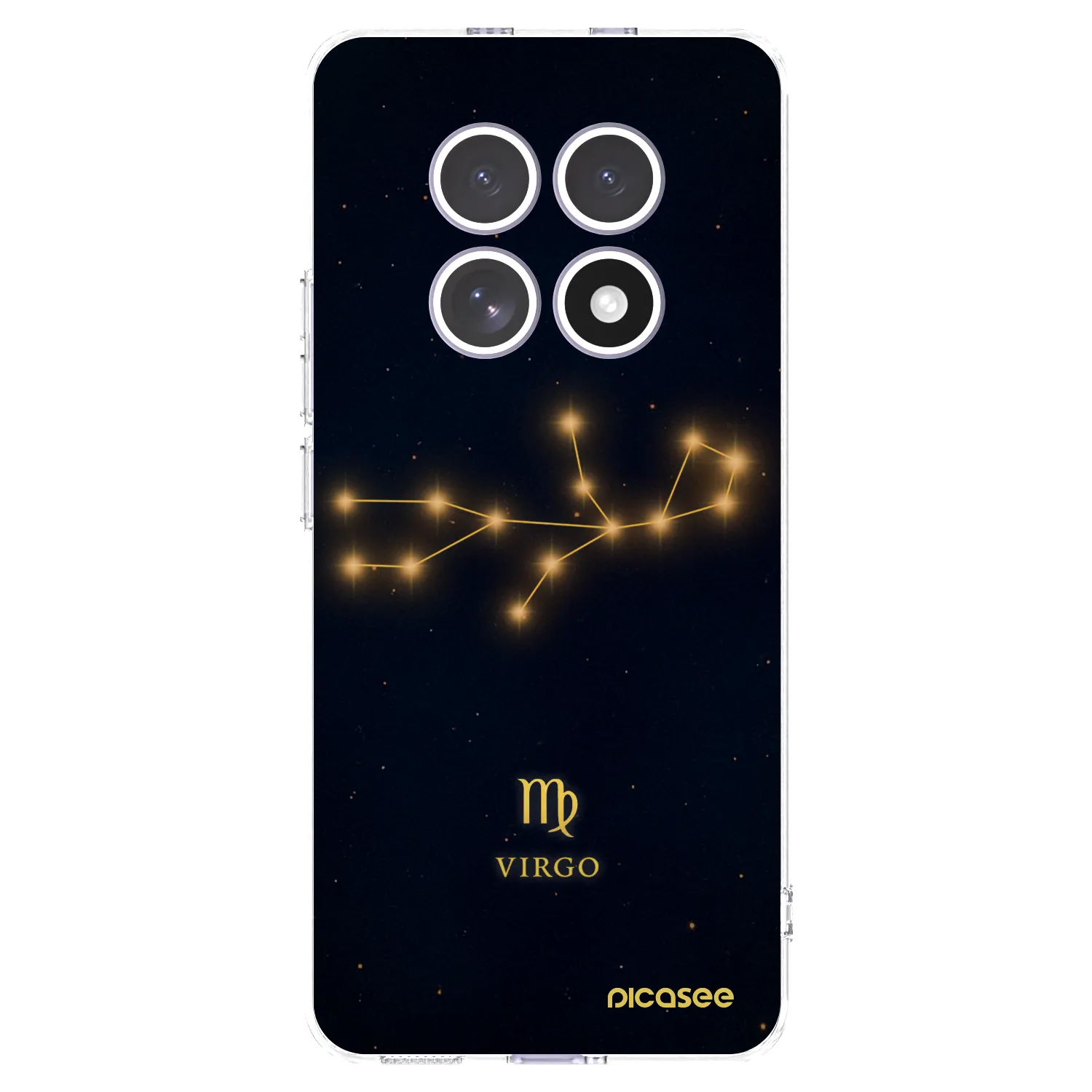 Picasee silikonowe przeźroczyste etui na Xiaomi Redmi Note 15 - VIRGO