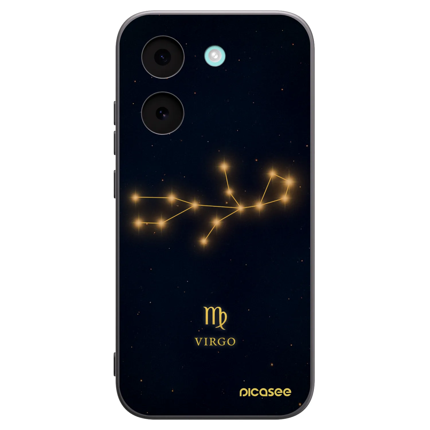 Picasee silikonowe czarne etui na Xiaomi Poco X8 Pro - VIRGO