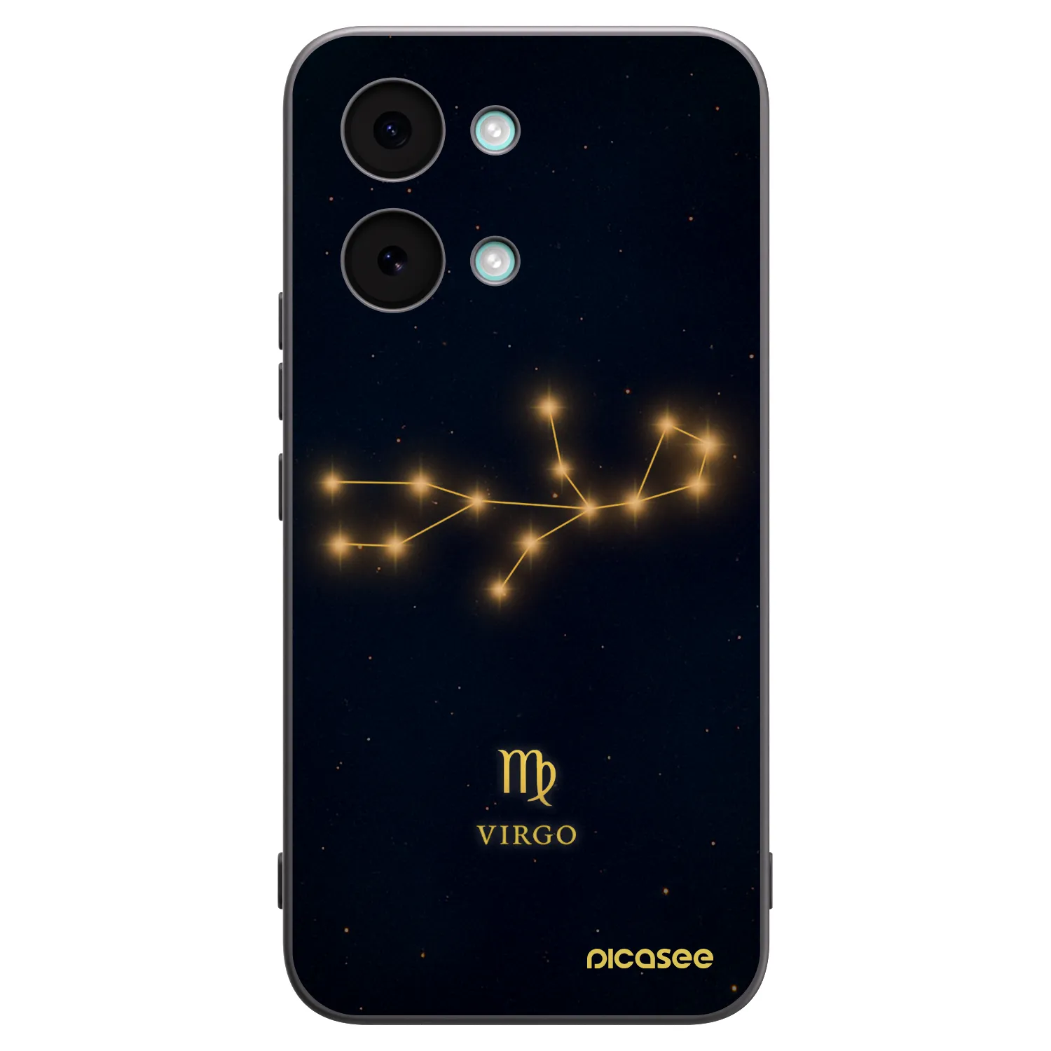 Picasee silikonowe czarne etui na Xiaomi Poco X8 Pro Max - VIRGO