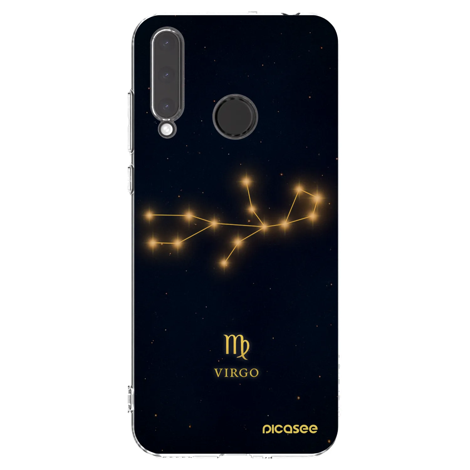 Picasee silikonowe przeźroczyste etui na Honor 20 Lite - VIRGO