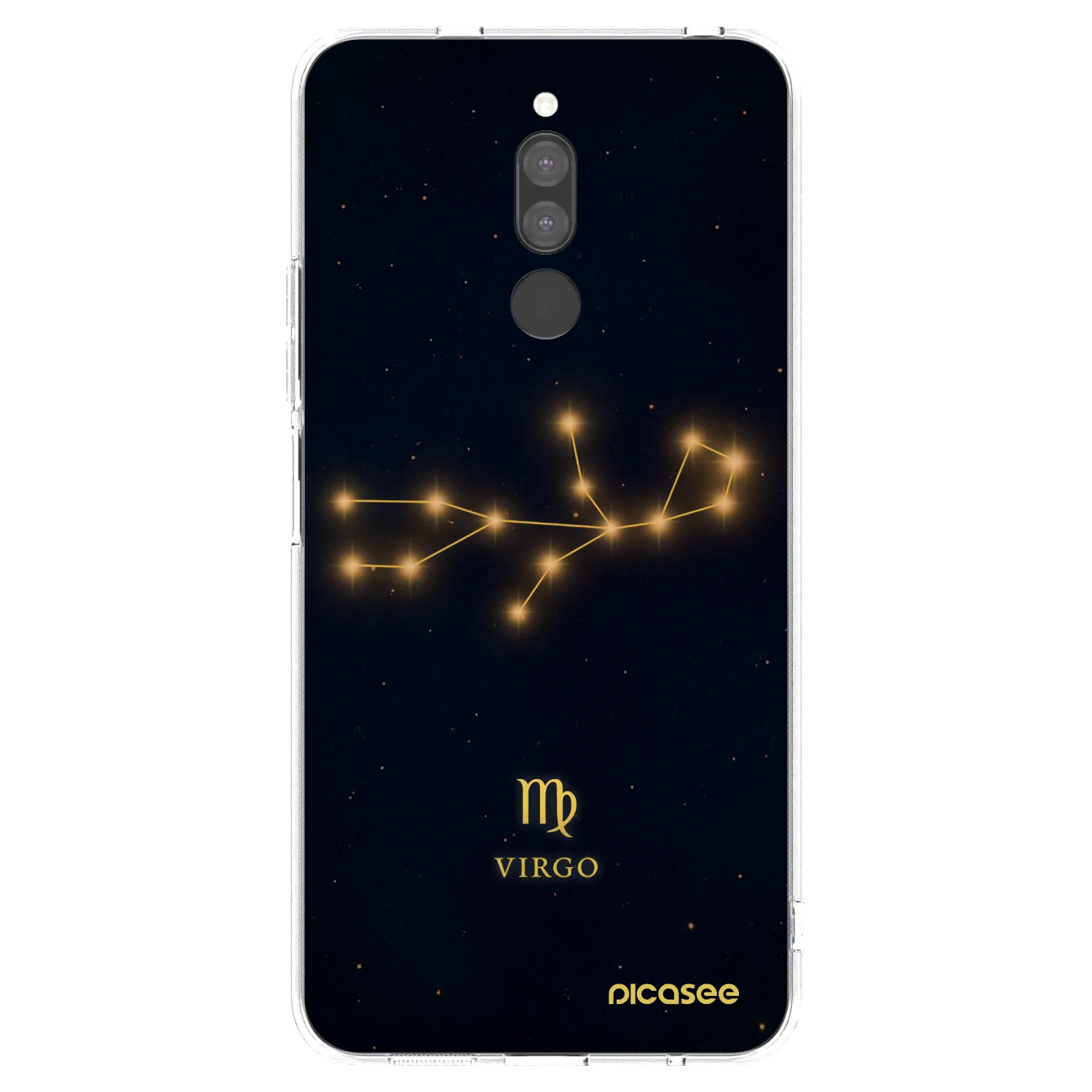 Picasee silikonowe przeźroczyste etui na Xiaomi Redmi 8 - VIRGO