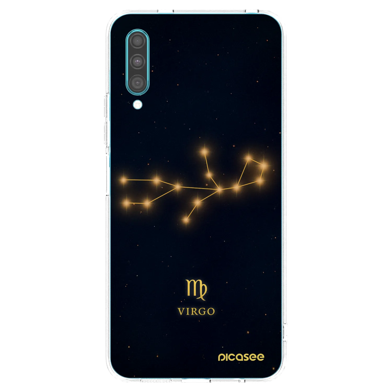 Picasee silikonowe przeźroczyste etui na Samsung Galaxy A30s A307F - VIRGO