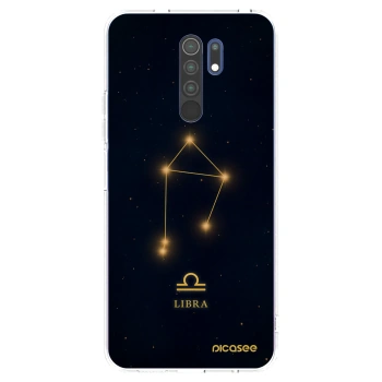 Picasee silikonowe przeźroczyste etui na Xiaomi Redmi 9 - LIBRA