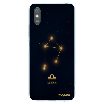 Picasee silikonowe przeźroczyste etui na Xiaomi Redmi 9A - LIBRA