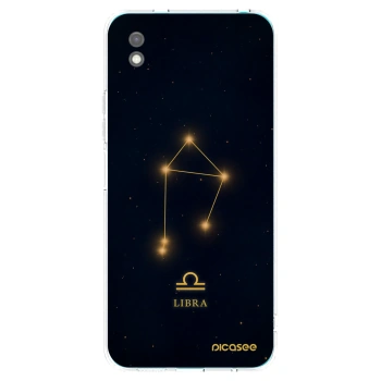 Picasee silikonowe czarne etui na Xiaomi Redmi 9A - LIBRA