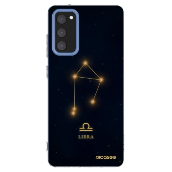Picasee silikonowe przeźroczyste etui na Samsung Galaxy S20 FE - LIBRA