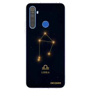Picasee silikonowe przeźroczyste etui na Realme 5 - LIBRA