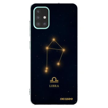 Picasee silikonowe przeźroczyste etui na Samsung Galaxy M31s - LIBRA