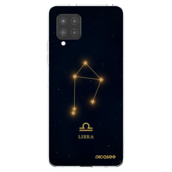 Picasee silikonowe przeźroczyste etui na Samsung Galaxy A42 A426B - LIBRA