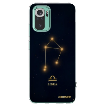 Picasee silikonowe przeźroczyste etui na Xiaomi Redmi Note 10 Pro - LIBRA