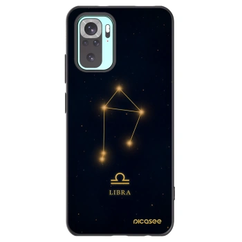 Picasee silikonowe czarne etui na Xiaomi Redmi Note 10 Pro - LIBRA