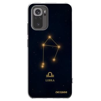 Picasee silikonowe przeźroczyste etui na Xiaomi Redmi Note 10S - LIBRA