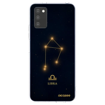 Picasee silikonowe przeźroczyste etui na Samsung Galaxy A02s A025G - LIBRA