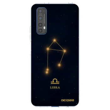 Picasee silikonowe przeźroczyste etui na Realme 7 - LIBRA