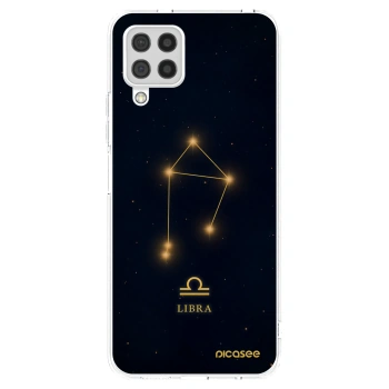 Picasee silikonowe przeźroczyste etui na Samsung Galaxy A22 A225F 4G - LIBRA