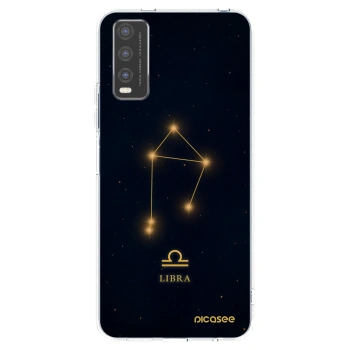 Picasee silikonowe przeźroczyste etui na Vivo Y20s - LIBRA