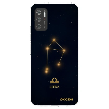 Picasee silikonowe przeźroczyste etui na Xiaomi Poco M3 Pro 5G - LIBRA