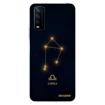 Picasee silikonowe przeźroczyste etui na Vivo Y11s - LIBRA