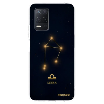 Picasee silikonowe przeźroczyste etui na Realme 8 5G - LIBRA