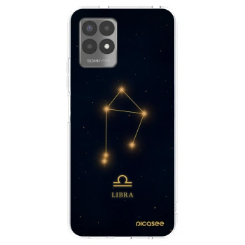 Picasee silikonowe przeźroczyste etui na Realme 8i - LIBRA