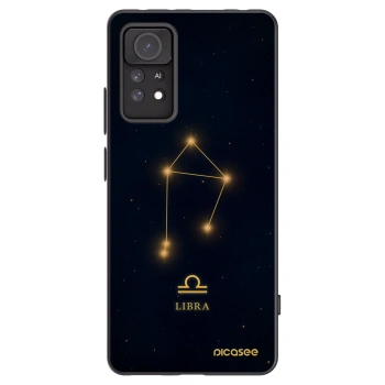 Picasee silikonowe czarne etui na Xiaomi Redmi Note 11 Pro 5G - LIBRA
