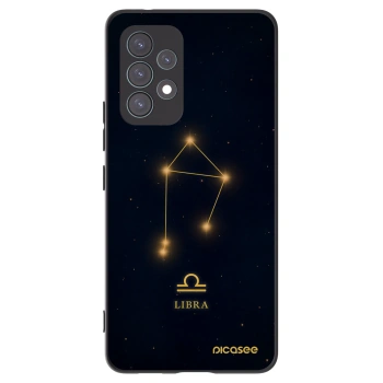 Picasee silikonowe czarne etui na Samsung Galaxy A53 5G A536 - LIBRA