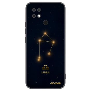 Picasee silikonowe czarne etui na Xiaomi Redmi 10C - LIBRA