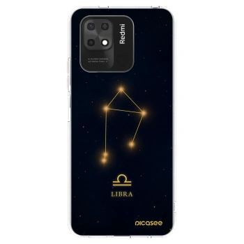 Picasee silikonowe przeźroczyste etui na Xiaomi Redmi 10C - LIBRA