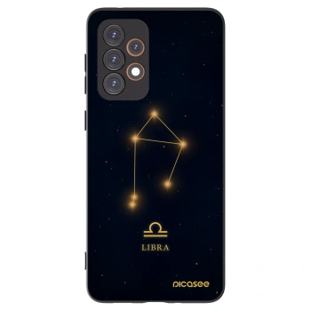 Picasee silikonowe czarne etui na Samsung Galaxy A33 5G A336 - LIBRA