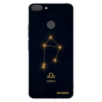 Picasee silikonowe przeźroczyste etui na Huawei P Smart - LIBRA