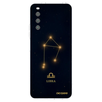 Picasee silikonowe przeźroczyste etui na Sony Xperia 10 IV 5G - LIBRA