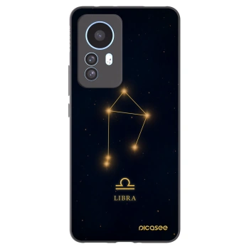 Picasee silikonowe czarne etui na Xiaomi 12T Pro - LIBRA