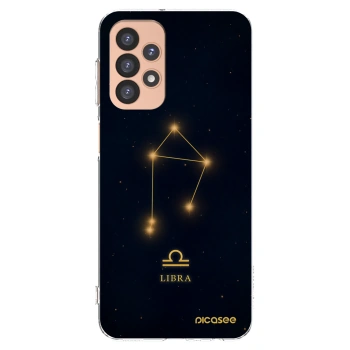 Picasee silikonowe przeźroczyste etui na Samsung Galaxy A23 A236B 5G - LIBRA