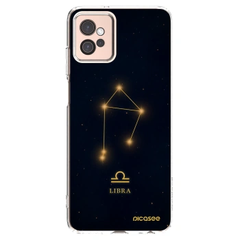 Picasee silikonowe przeźroczyste etui na Motorola Moto G32 - LIBRA