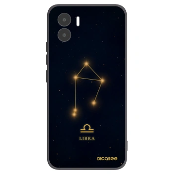 Picasee silikonowe czarne etui na Xiaomi Redmi A1 - LIBRA